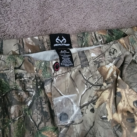 Realtree Pull On Camouflage Cargo Pants Hunting XLarge Womens - Picture 3 of 7